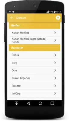 Kuran Öğreniyorum android App screenshot 14