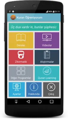 Kuran Öğreniyorum android App screenshot 15