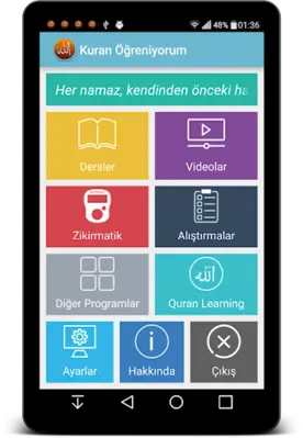 Kuran Öğreniyorum android App screenshot 7