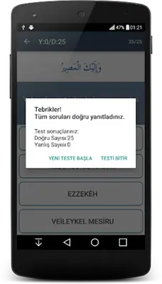 Kuran Öğreniyorum android App screenshot 8